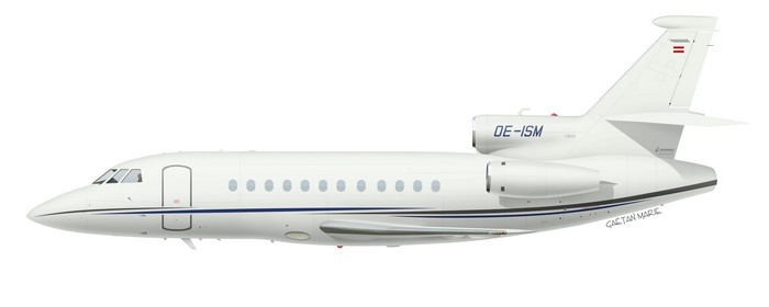 Austria, Falcon 900DX No 617, OE-ISM