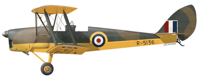 DH.82A Tiger Moth, G-APAP, R-5136