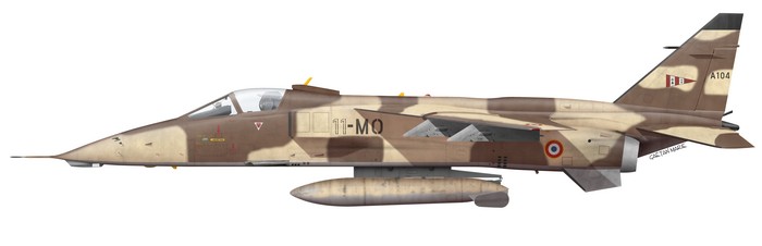 France, Jaguar A 104, 11-MO, EC 2~11 Vosges