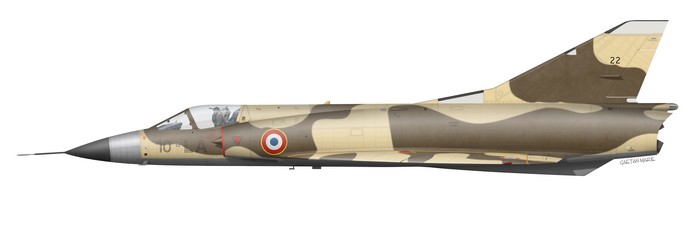 France, Mirage IIIC No 22, EC 3-10 Vexin, 1978
