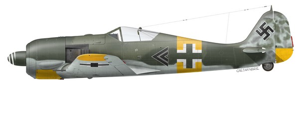Germany, Fw 190A-6, WNr 470004, Hpt Walter Nowotny, I~JG 54, September 1943