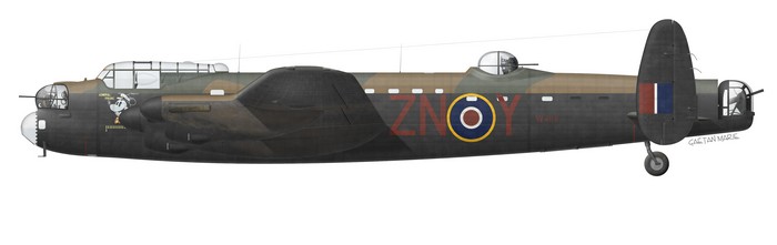 UK, Lancaster B I, W4118, Admiral Prune, S-L Guy Gibson, No 106 Squadron
